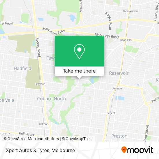 Xpert Autos & Tyres map