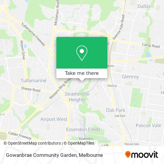 Mapa Gowanbrae Community Garden