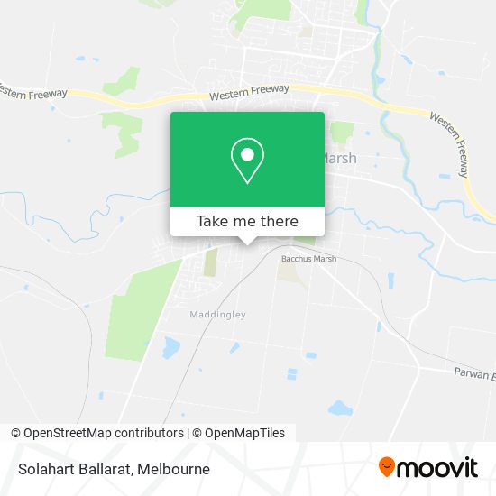 Solahart Ballarat map