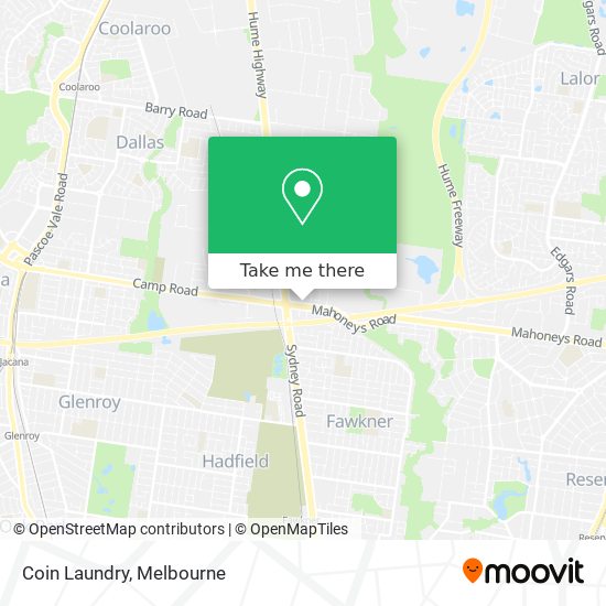 Coin Laundry map