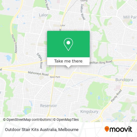 Outdoor Stair Kits Australia map