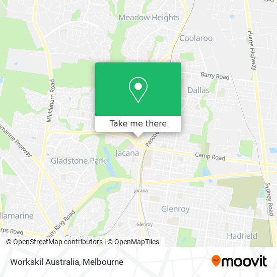Workskil Australia map