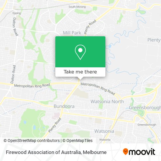 Firewood Association of Australia map