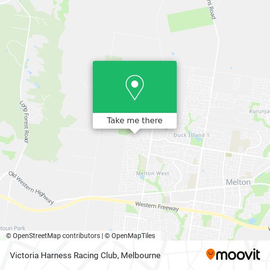 Mapa Victoria Harness Racing Club
