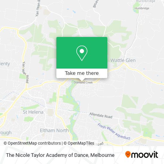 The Nicole Taylor Academy of Dance map
