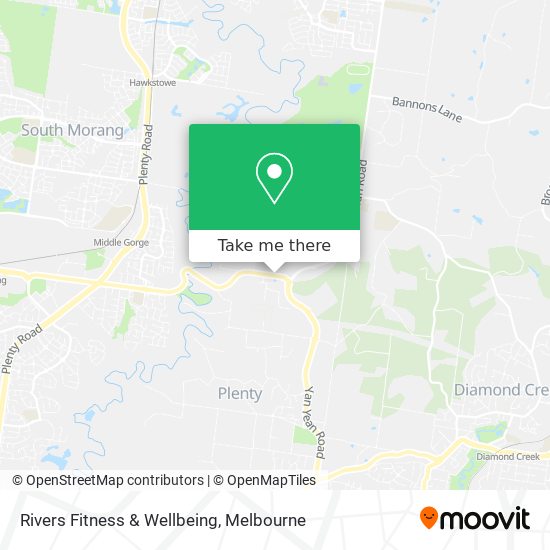 Rivers Fitness & Wellbeing map