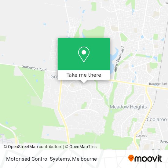Motorised Control Systems map