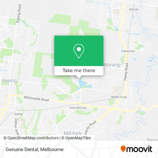 Mapa Genuine Dental