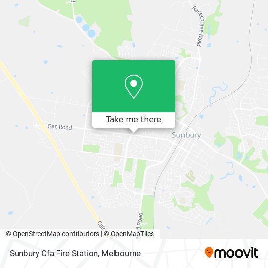 Sunbury Cfa Fire Station map