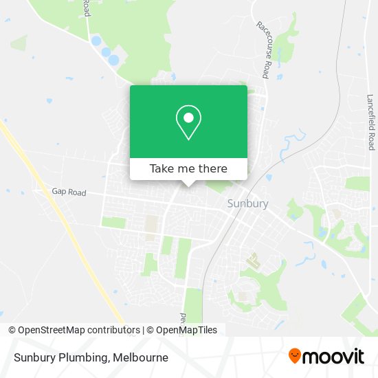 Sunbury Plumbing map