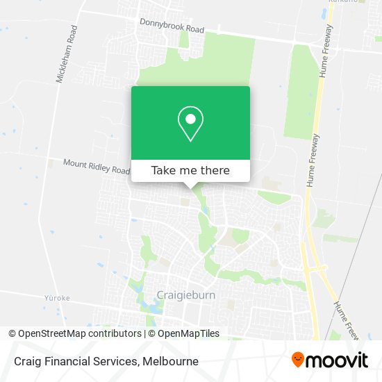 Craig Financial Services map