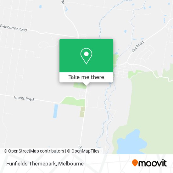 Funfields Themepark map