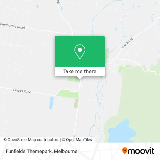 Funfields Themepark map