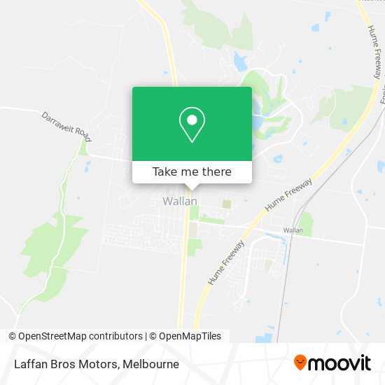 Laffan Bros Motors map