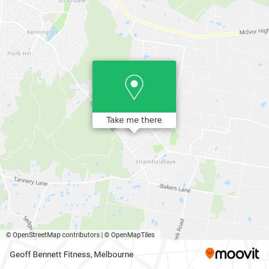 Geoff Bennett Fitness map