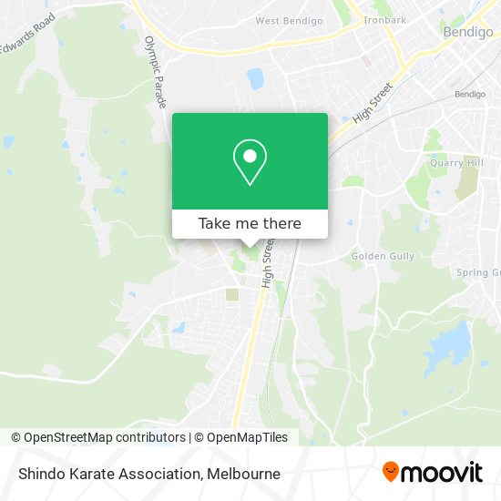 Shindo Karate Association map
