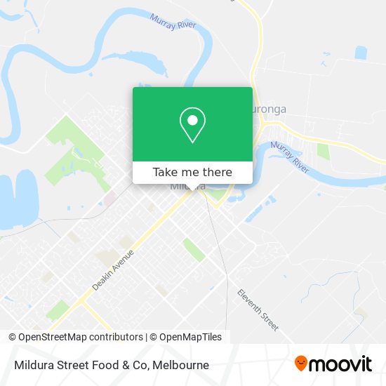 Mildura Street Food & Co map