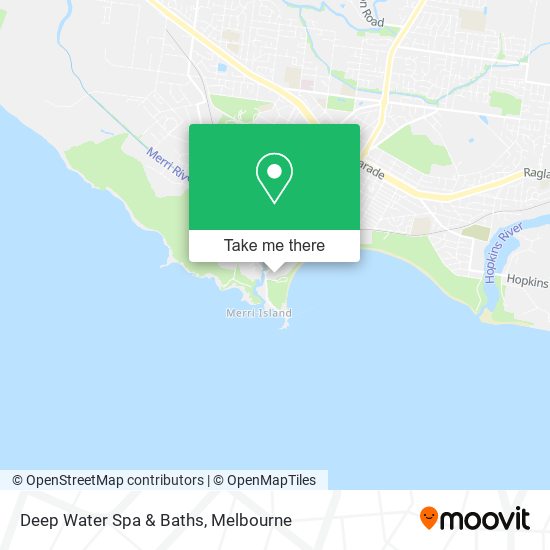 Deep Water Spa & Baths map