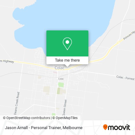 Jason Arnall - Personal Trainer map