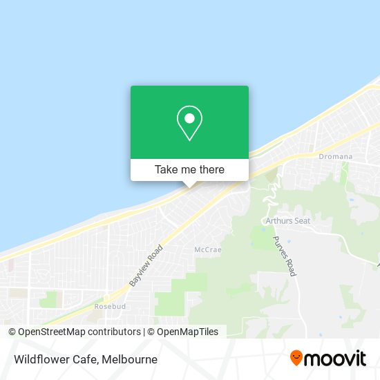 Wildflower Cafe map
