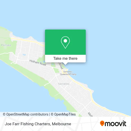 Mapa Joe Farr Fishing Charters