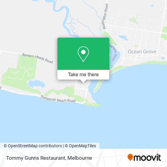 Tommy Gunns Restaurant map