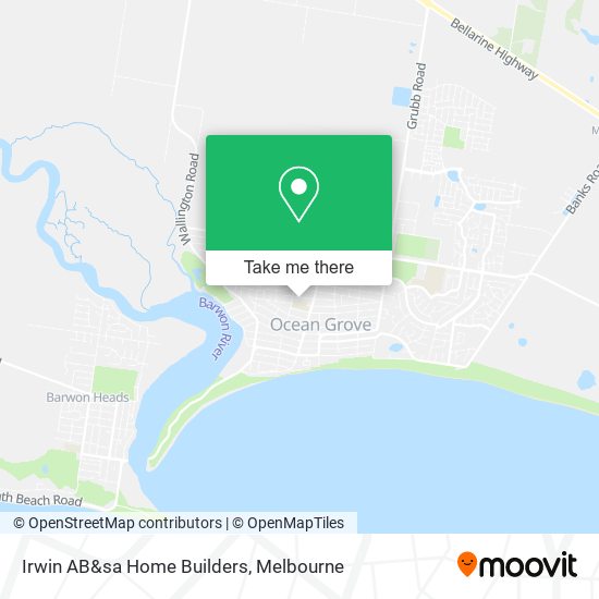 Irwin AB&sa Home Builders map