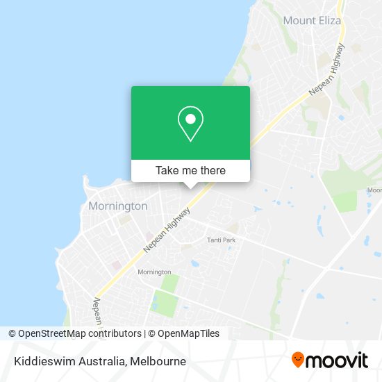Kiddieswim Australia map