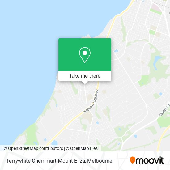 Mapa Terrywhite Chemmart Mount Eliza