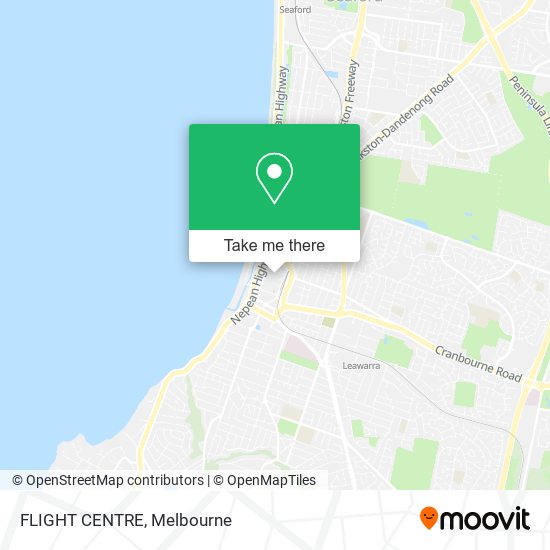 FLIGHT CENTRE map