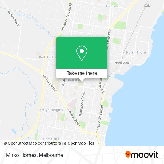 Mirko Homes map