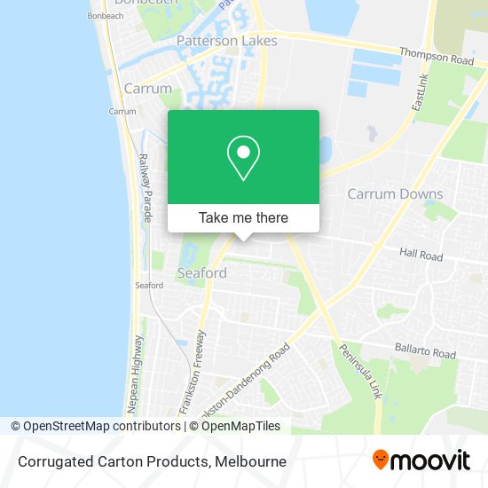 Corrugated Carton Products map