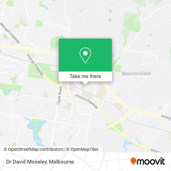 Dr David Moseley map