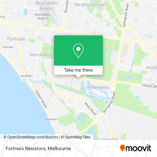 Fortress Resistors map