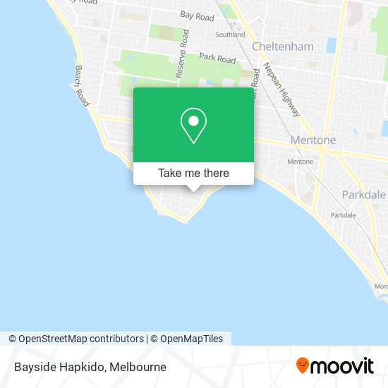 Bayside Hapkido map