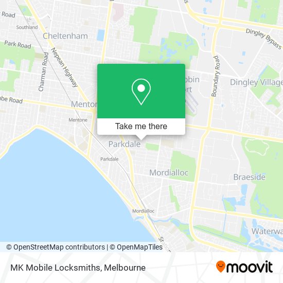 MK Mobile Locksmiths map