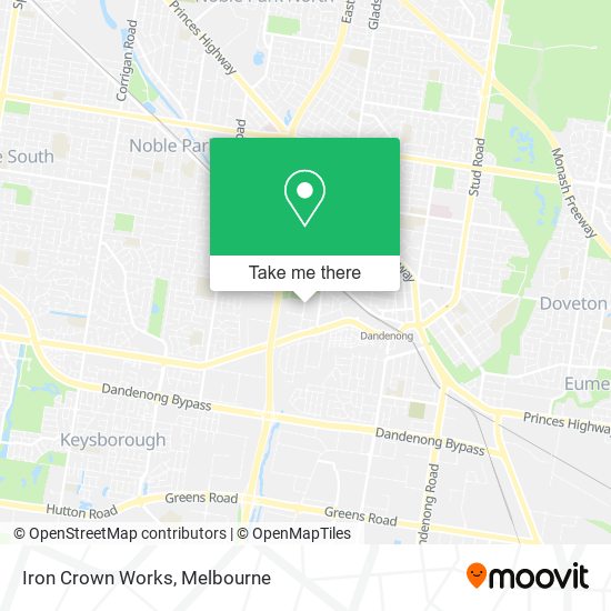 Iron Crown Works map
