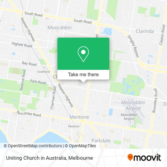 Uniting Church in Australia map