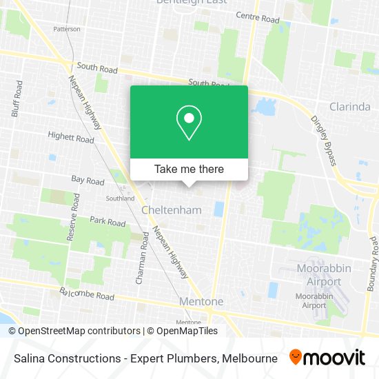 Salina Constructions - Expert Plumbers map