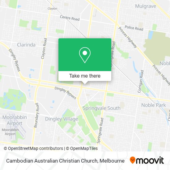 Mapa Cambodian Australian Christian Church