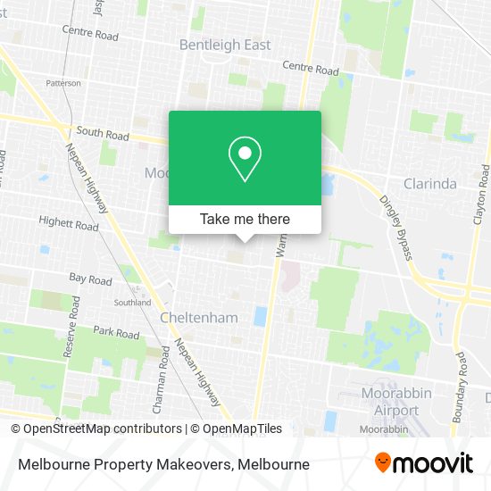 Melbourne Property Makeovers map