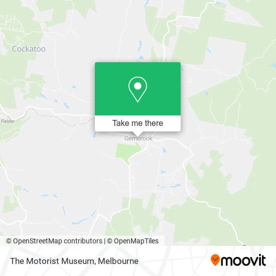 The Motorist Museum map