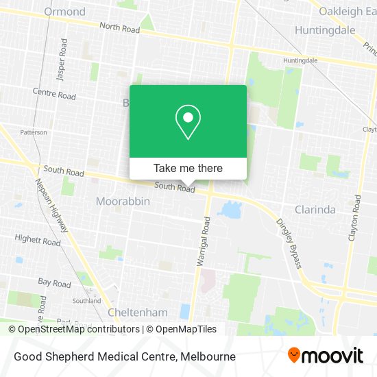 Mapa Good Shepherd Medical Centre