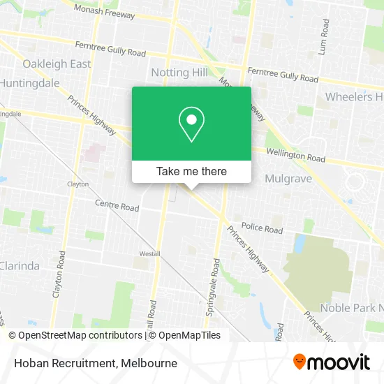 Hoban Recruitment map