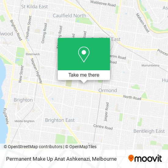 Permanent Make Up Anat Ashkenazi map