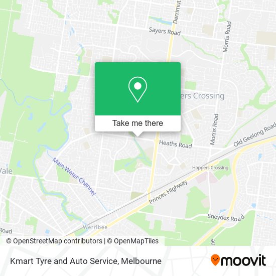 Kmart Tyre and Auto Service map