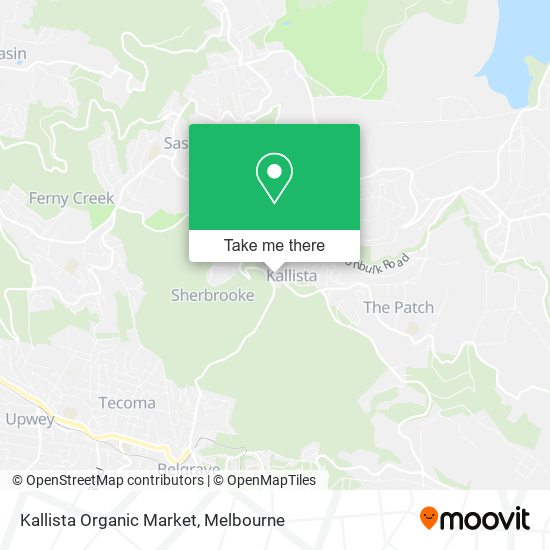 Kallista Organic Market map