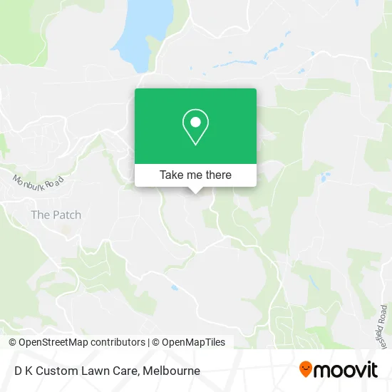 D K Custom Lawn Care map