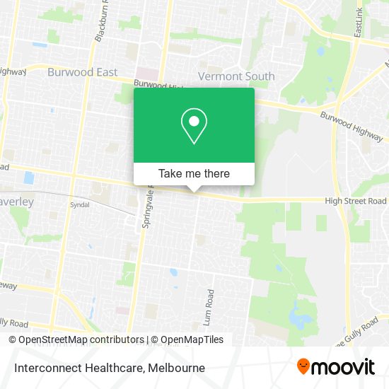 Interconnect Healthcare map