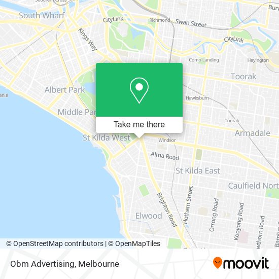 Obm Advertising map